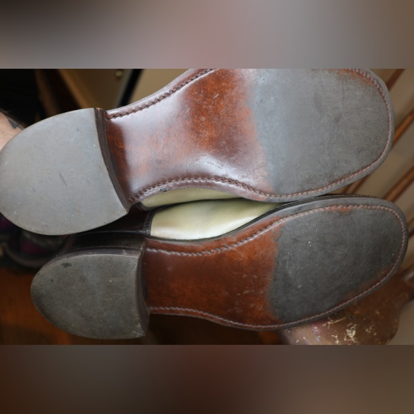 Leather Oxford wedge shoe Hanlons - Picture 5 of 6